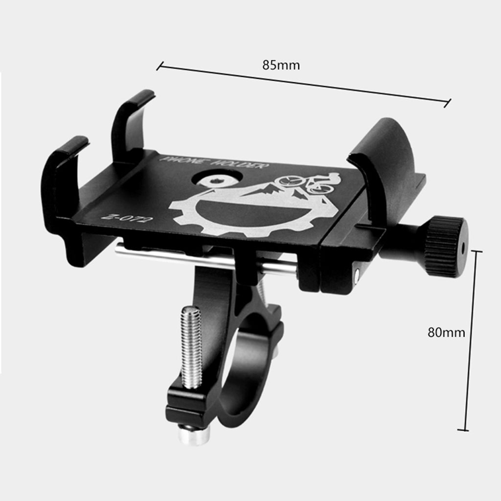 Bike Motorcycle Bicycle Handlebar Mount Holder Stand For 3.5"-6.5"  Red