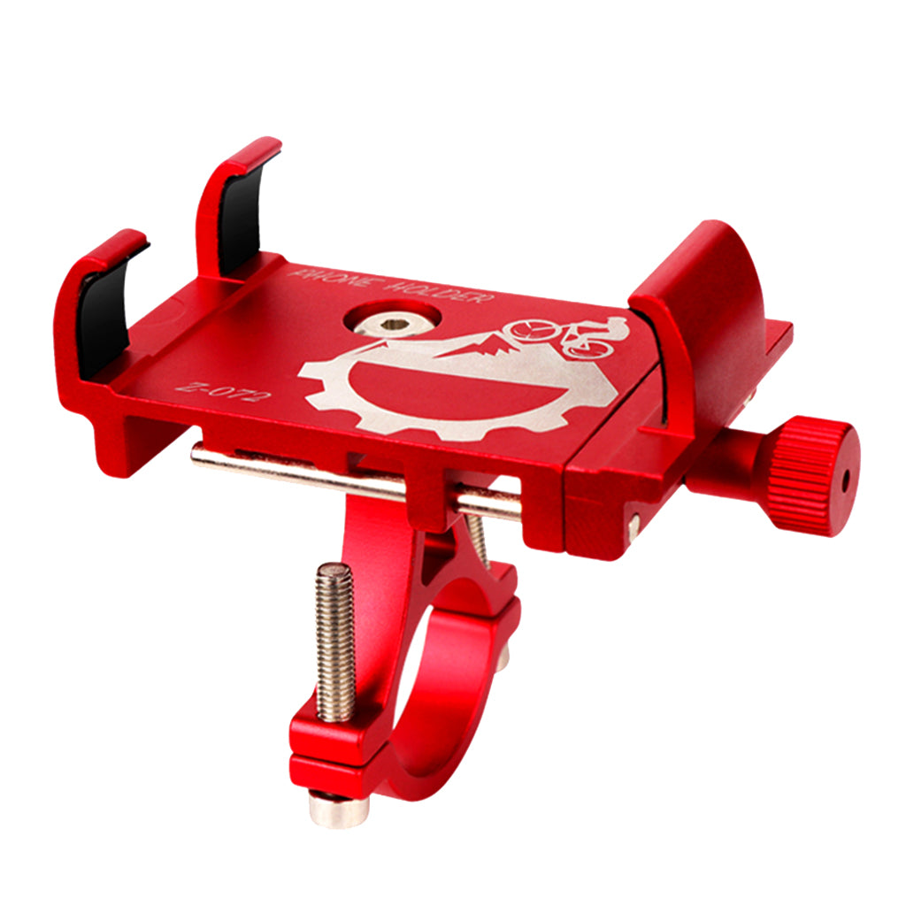 Bike Motorcycle Bicycle Handlebar Mount Holder Stand For 3.5"-6.5"  Red