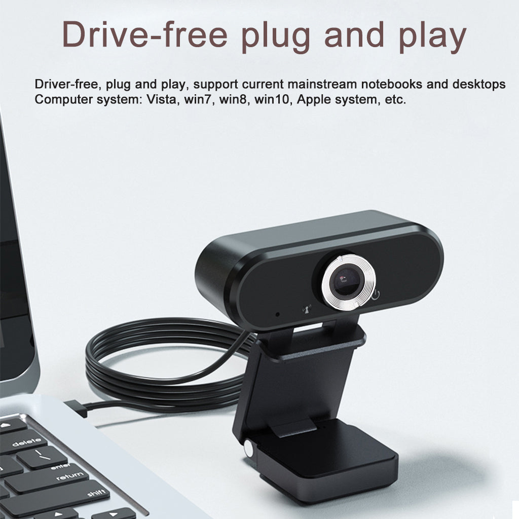 HD USB Webcam Camera Web W/ Microphone For PC Laptop Desktop Video Cam