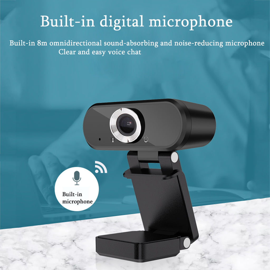 HD USB Webcam Camera Web W/ Microphone For PC Laptop Desktop Video Cam