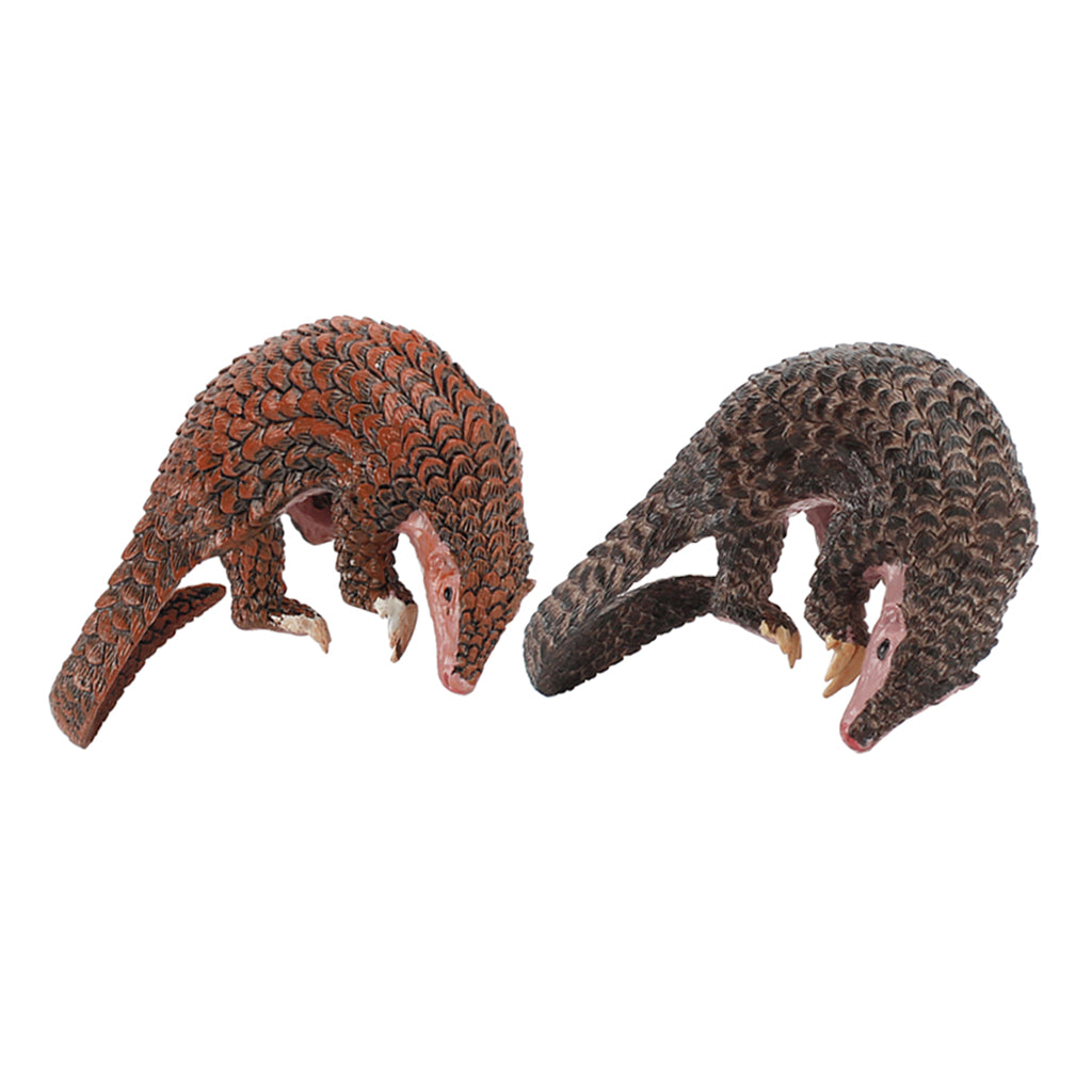 Realistic Animal Figurines Pangolin Figure Model Gift Home Decor Party Favor
