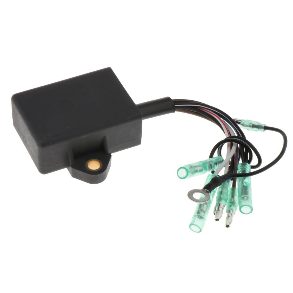 200mm Black CDI Unit for Yamaha Outboard Motor 2 Stroke 9.9HP 15HP