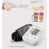 Digital Automatic Blood Pressure Monitor Upper Arm Machine White