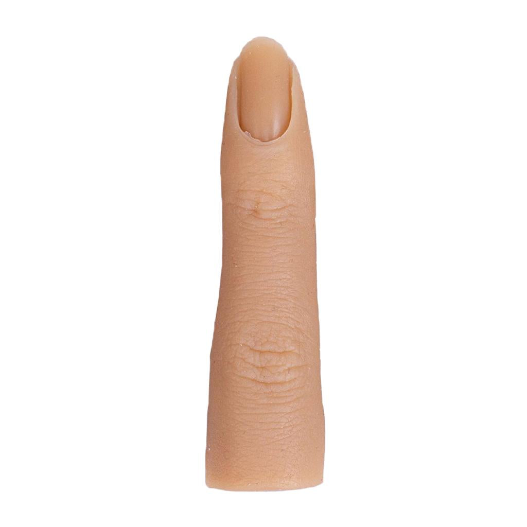 Silicone Nail Practice Finger 1:1 Mannequin Female Finger Model Normal skin