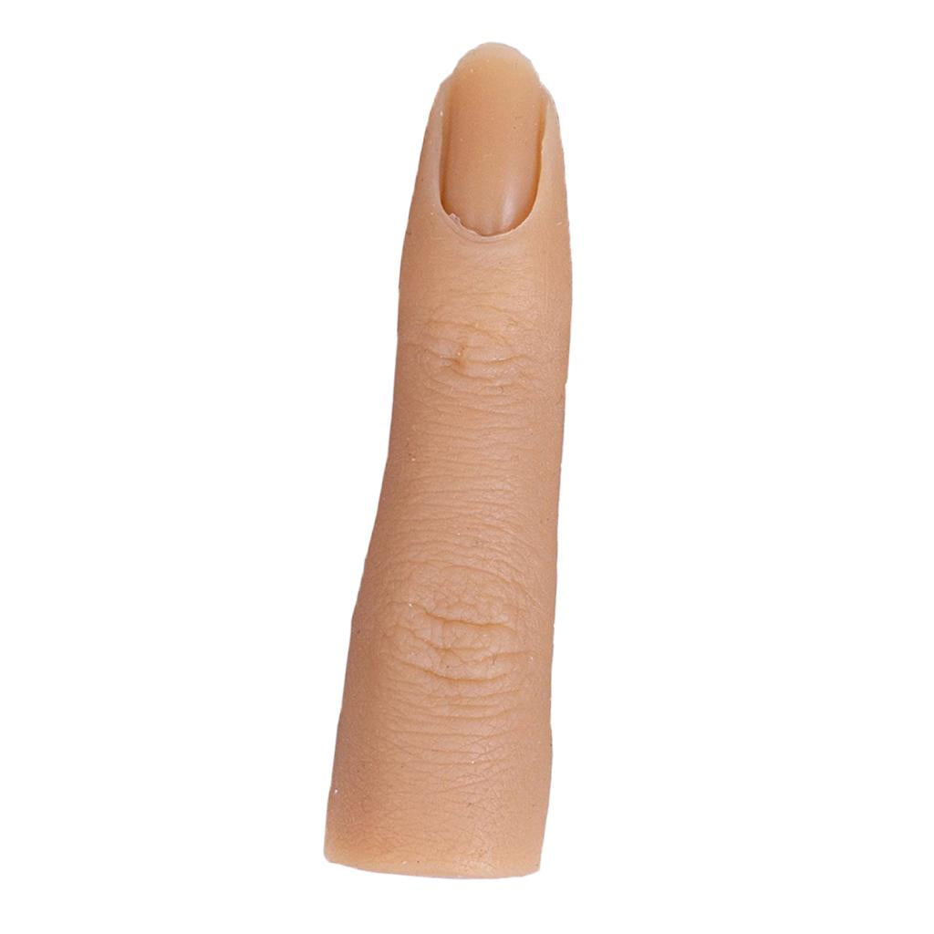 Silicone Nail Practice Finger 1:1 Mannequin Female Finger Model Normal skin