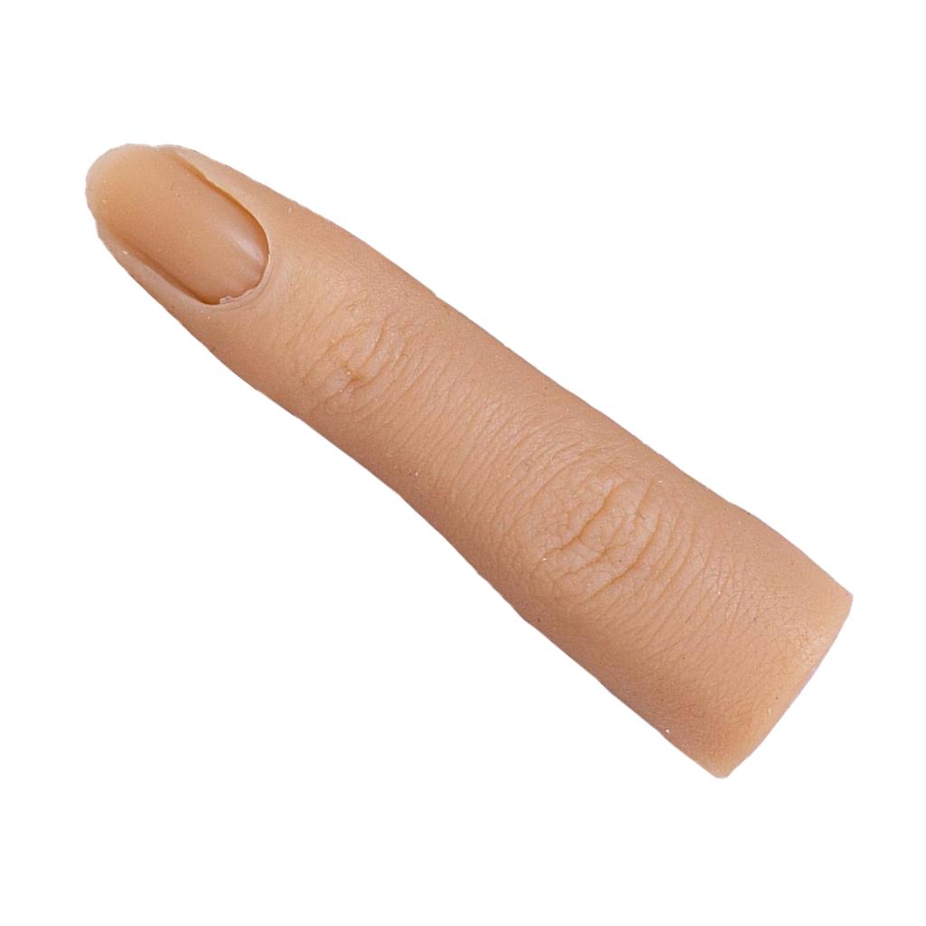 Silicone Nail Practice Finger 1:1 Mannequin Female Finger Model Normal skin