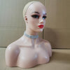 Female Mannequin Manikin Head Model Wig Glasses Hat Display Stand Skin