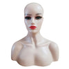 Female Mannequin Manikin Head Model Wig Glasses Hat Display Stand Skin