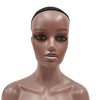 Female Mannequin Manikin Head Model Wig Glasses Hat Display Stand Dark Brown