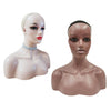 Female Mannequin Manikin Head Model Wig Glasses Hat Display Stand Dark Brown