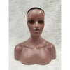 Female Mannequin Manikin Head Model Wig Glasses Hat Display Stand Dark Brown