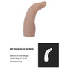 Silicone Nail Practice Finger 1:1 Mannequin Female Finger Model Fair skin