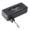 Practice Pocket Mini Headphone Guitar Amplifier 6.35mm Plug AUX Input Black