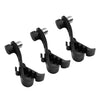 3PCS Adjustable Drum Clips Microphone Clip on Clamps Mount Mic Clips