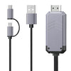 1080P Type C/Micro USB to HDMI Cable adapter Bluetooth 5.0 HDMI Converter