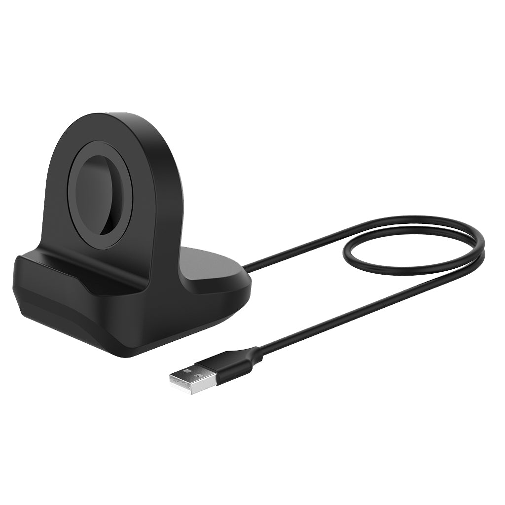 Wireless Charging Dock Charger Cable for Samsung Galaxy 3 41mm/45mm Black