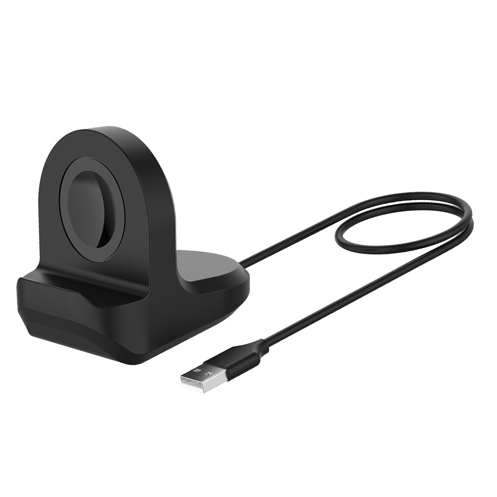 Wireless Charging Dock Charger Cable for Samsung Galaxy 3 41mm/45mm Black