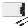 2.5inch SATA USB 3.0 HDD Hard Drive External Enclosure SSD Disk Box Case LED