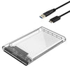 2.5inch SATA USB 3.0 HDD Hard Drive External Enclosure SSD Disk Box Case LED