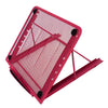 Computer Laptop Table Stand Desk Tray Cooling Holder Support Rose Red