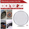 4pcs Car / Van Tyre Covers Tire Wheel All-weather Protection Covers