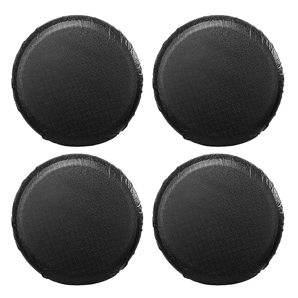 Set of 4 RV Tyre Cover Protector Motorhome Wheel Cover Rain Snow Proof Cover