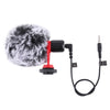 3.5mm Microphone Condensor Video Mic for iPhone Mobile Phones with Wind Muff