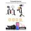 3.5mm Microphone Condensor Video Mic for iPhone Mobile Phones with Wind Muff