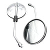 2pcs Motorcycle Back View Mirror for Electric Bicycle Moped, 8mm Thread