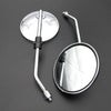 2pcs Motorcycle Back View Mirror for Electric Bicycle Moped, 8mm Thread