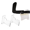 1 SET Acrylic Hockey Stick Wall Mount Display Rack Hockey Game Accessory