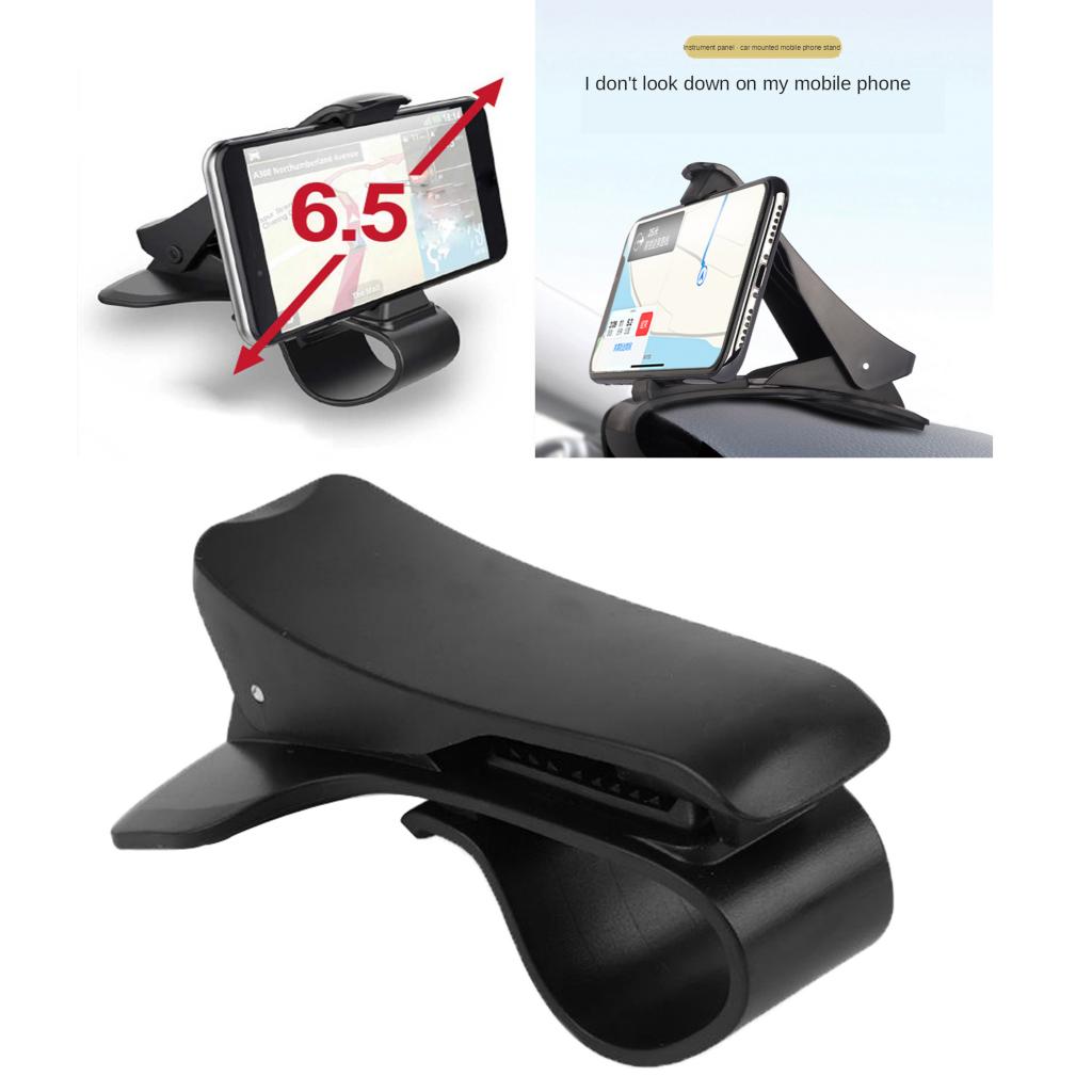 Car Dashboard Clip Mount Cell Phone Dash GPS Mount Holder No Rotation