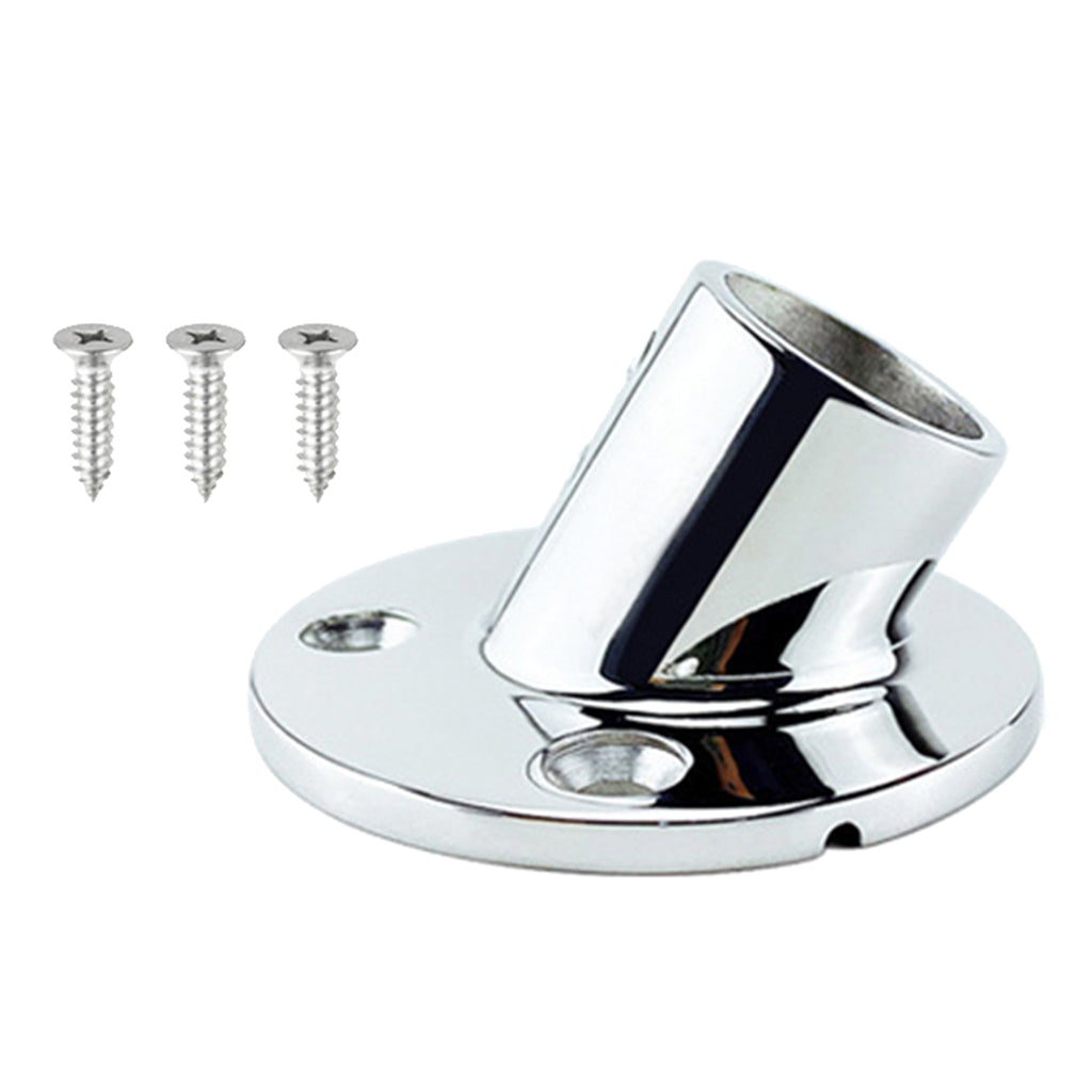 316 Stainless Steel Marine Boat Durable Hand Rail Fitting 25mm+60Degree