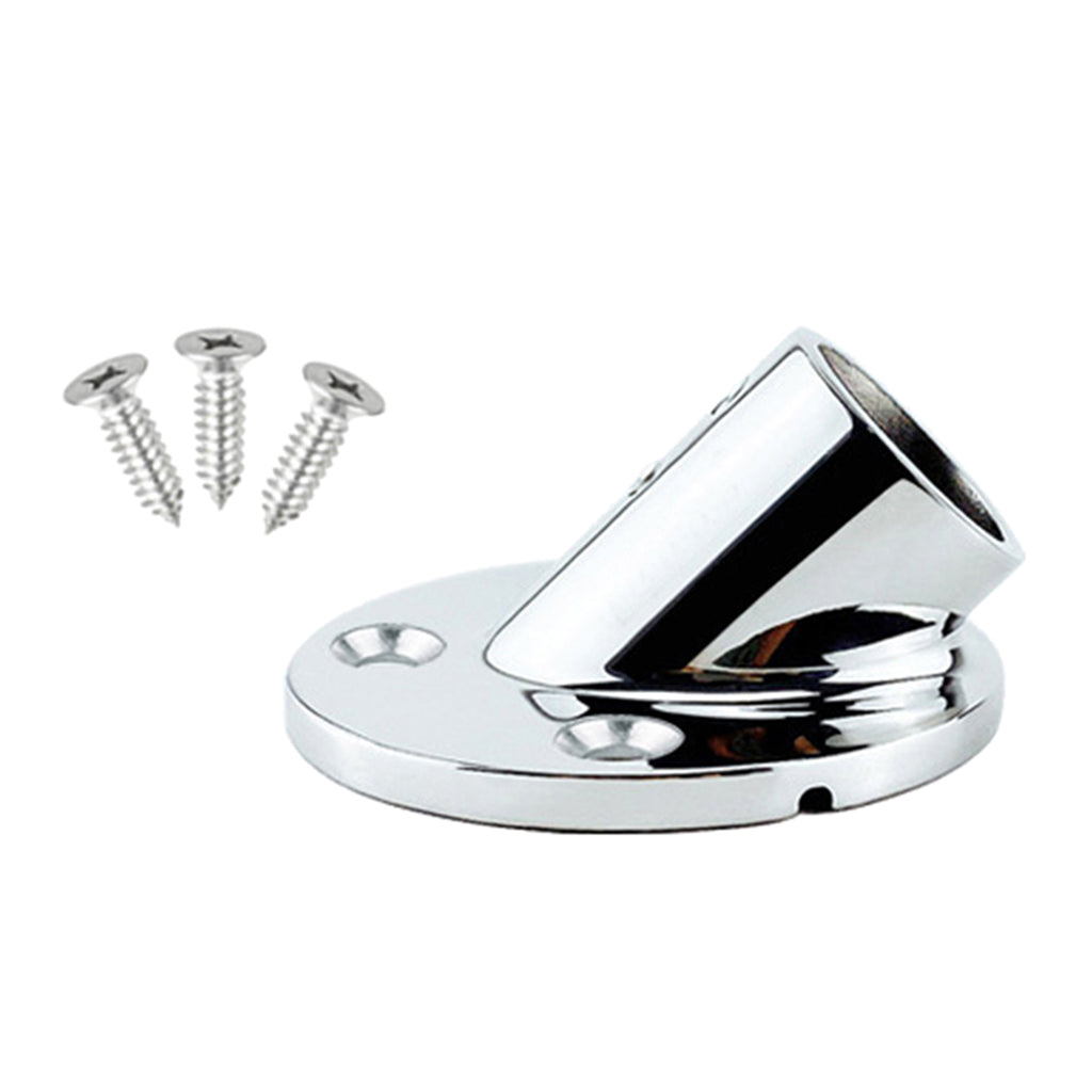 316 Stainless Steel Marine Boat Durable Hand Rail Fitting 22mm+45Degree