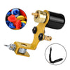 Rotary Tattoo Machine Shader&Liner Tattoo Motor Gun Kit Supply Gold