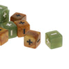 10pcs/pack 6 Sided Maths Dices Role Playing Game Polyhedral Dice
