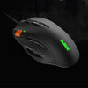 Ajazz Wired MMO Gaming Mouse Ergonomic Mice 12 Buttons Weight Tuning