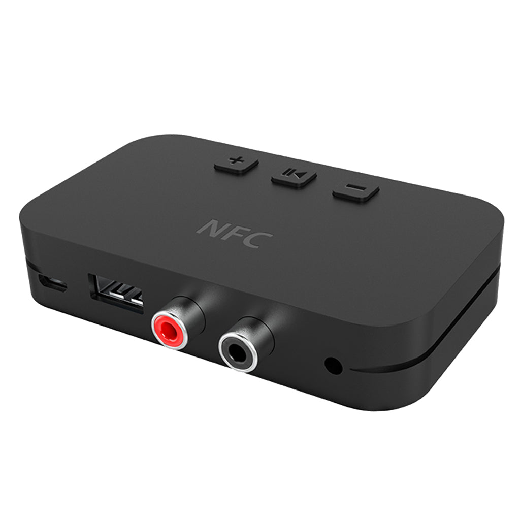 Wireless Bluetooth V5.0 Receiver RCA NFC 3.5mm Jack Aux USB Audio Adapter