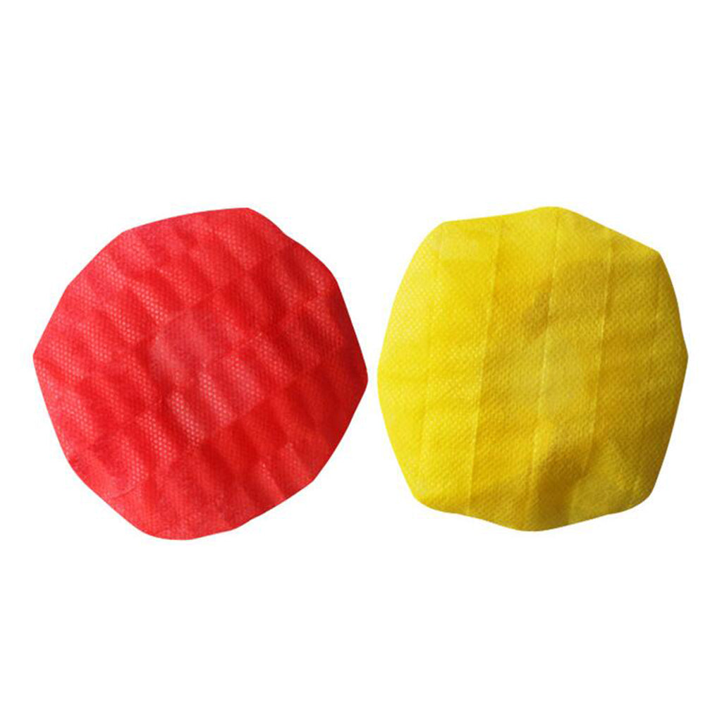 200/Pack Disposable Microphone Cover Handheld Mic Covers Yellow+Red