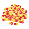 200/Pack Disposable Microphone Cover Handheld Mic Covers Yellow+Red