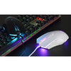 LED Lights Gaming Mouse Optical USB Wired Programmable for PC Crack Black