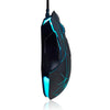 LED Lights Gaming Mouse Optical USB Wired Programmable for PC Crack Black