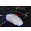 LED Lights Gaming Mouse Optical USB Wired Programmable for PC Crack Black