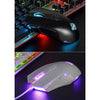 LED Lights Gaming Mouse Optical USB Wired Programmable for PC Crack Black