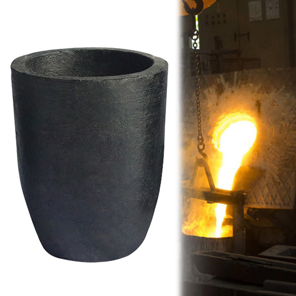 Graphite Torch Mini Crucible for Melting Casting Refining DiaxH 78x80mm