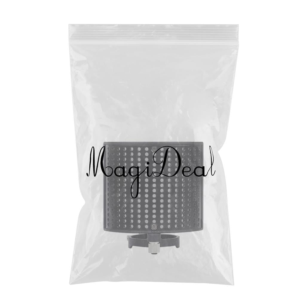 Metal Mesh Microphone Mic Pop Filter Windscreen Wind Screen Studio Shield