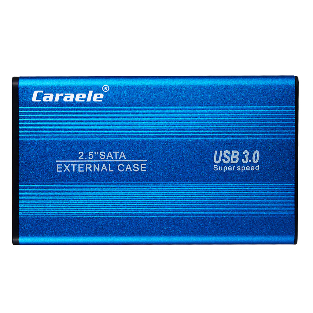 Portable High Speed USB 3.0 External Hard Disk Drive Blue 500GB