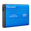 Portable High Speed USB 3.0 External Hard Disk Drive Blue 500GB