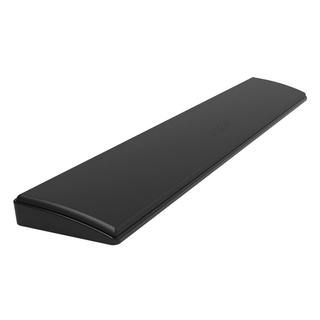 PU Leather Padded Soft Foam Ergonomic Keyboard Wrist Rest Pad Black