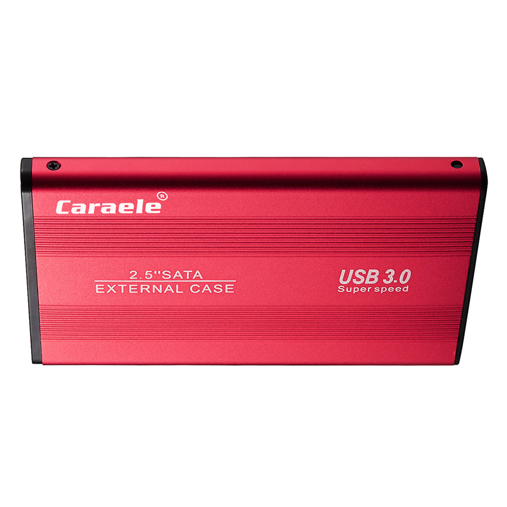 Portable High Speed USB 3.0 External Hard Disk Drive Red 500GB